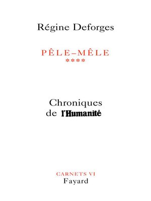 cover image of Pêle-Mêle, tome 4